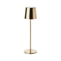 Tafellamp Francine – Oplaadbaar – Goud