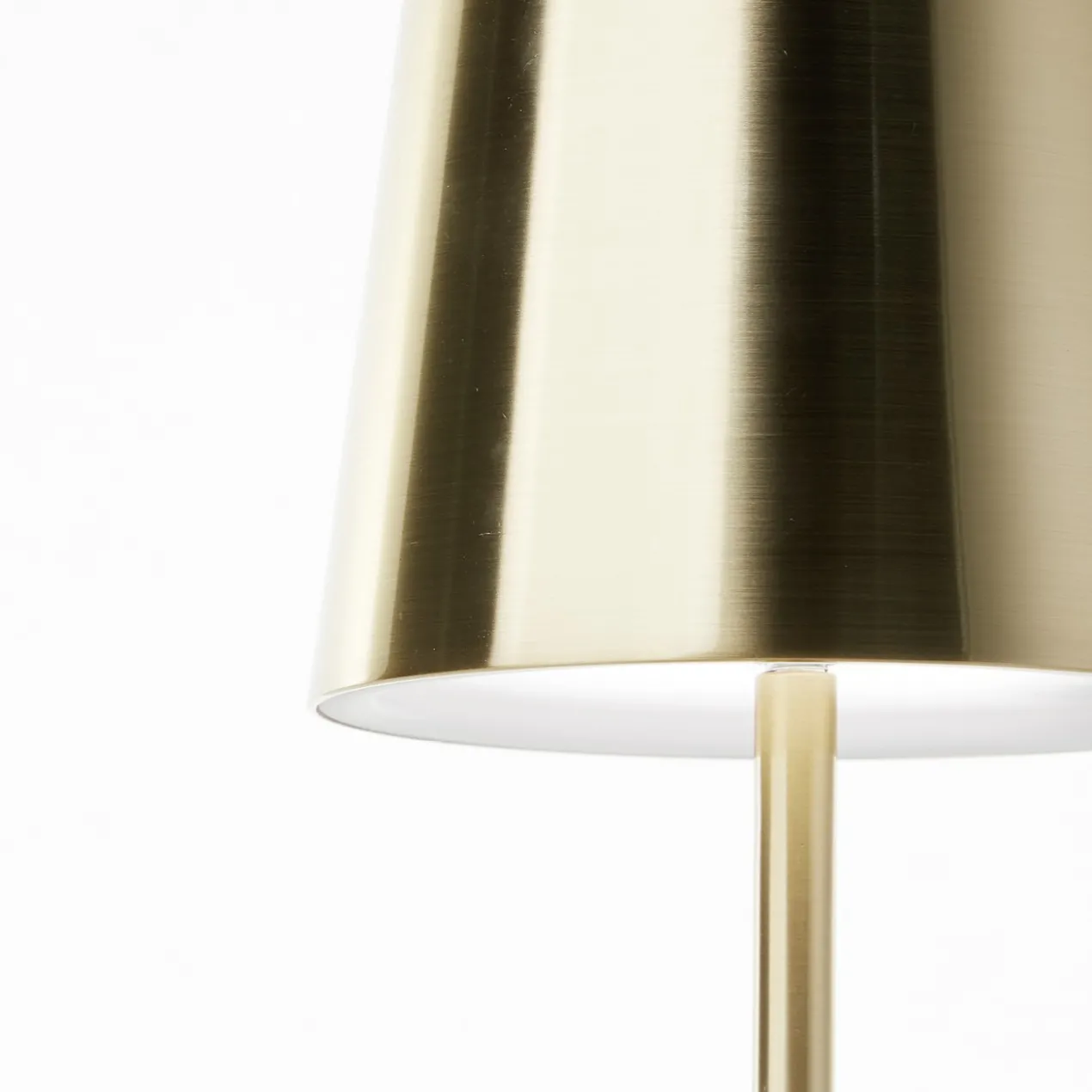 Tafellamp Francine – Oplaadbaar – Goud
