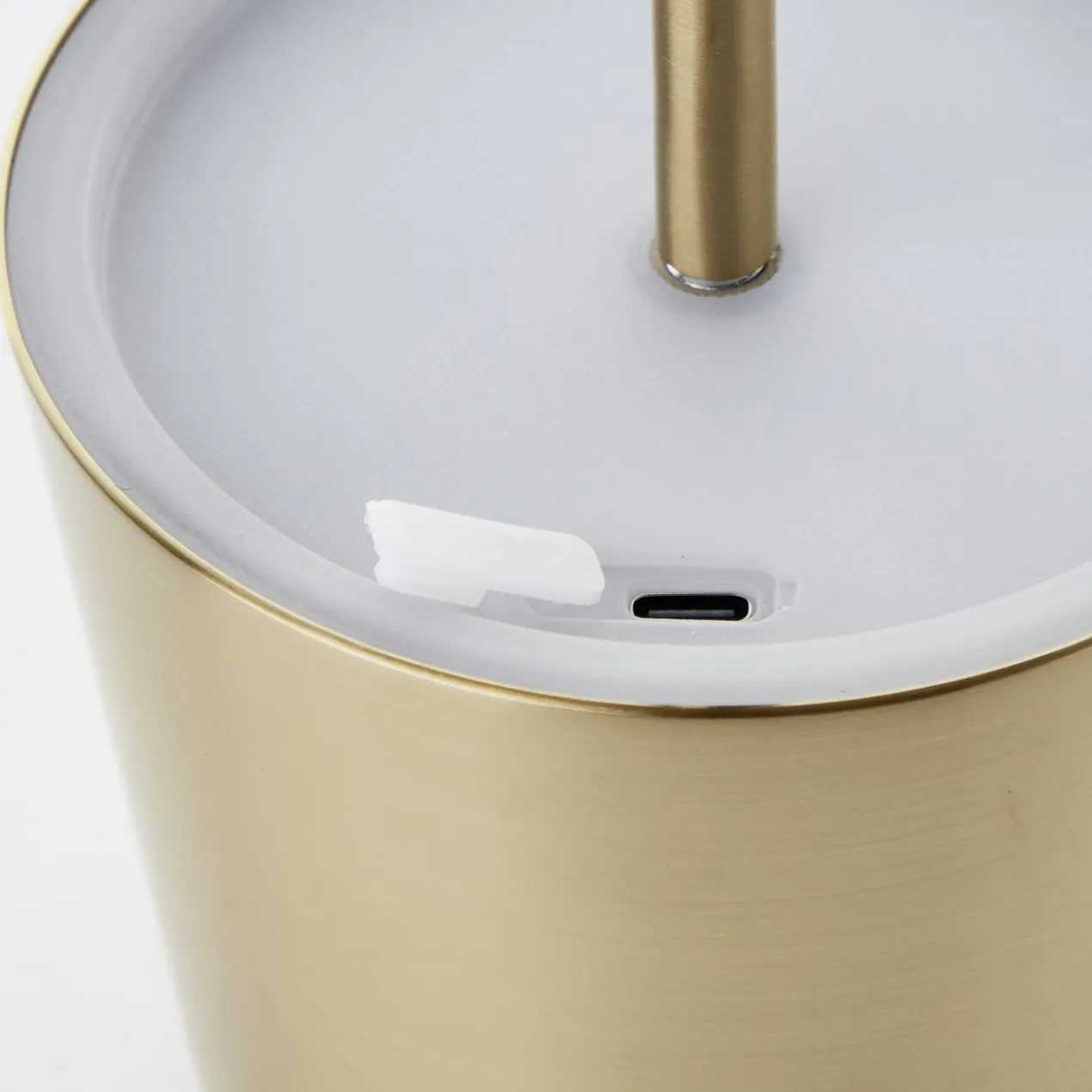 Tafellamp Francine – Oplaadbaar – Goud