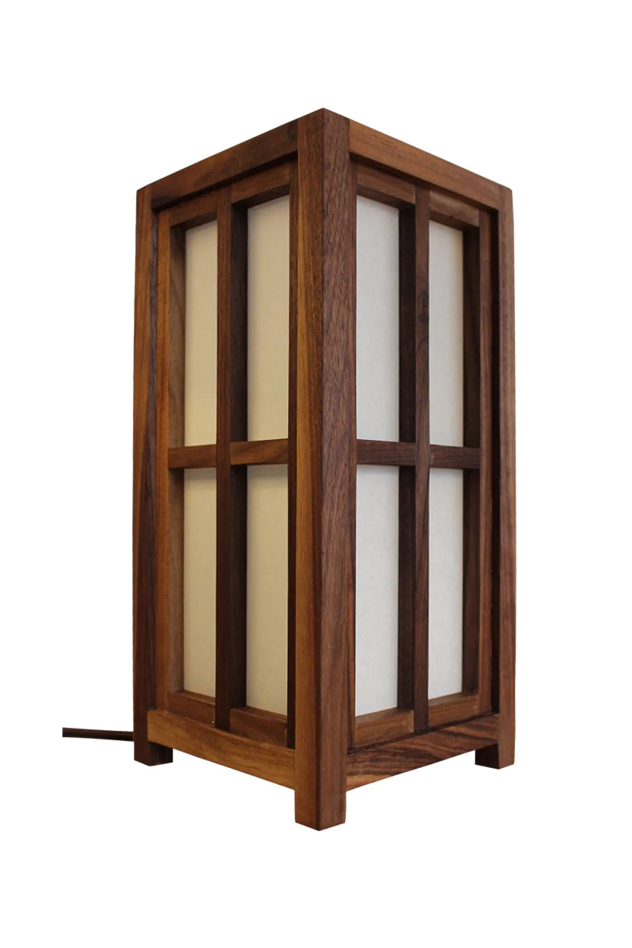 Tafellamp Fukuoka walnut