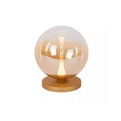 Tafellamp Gisela amber Ø16 cm