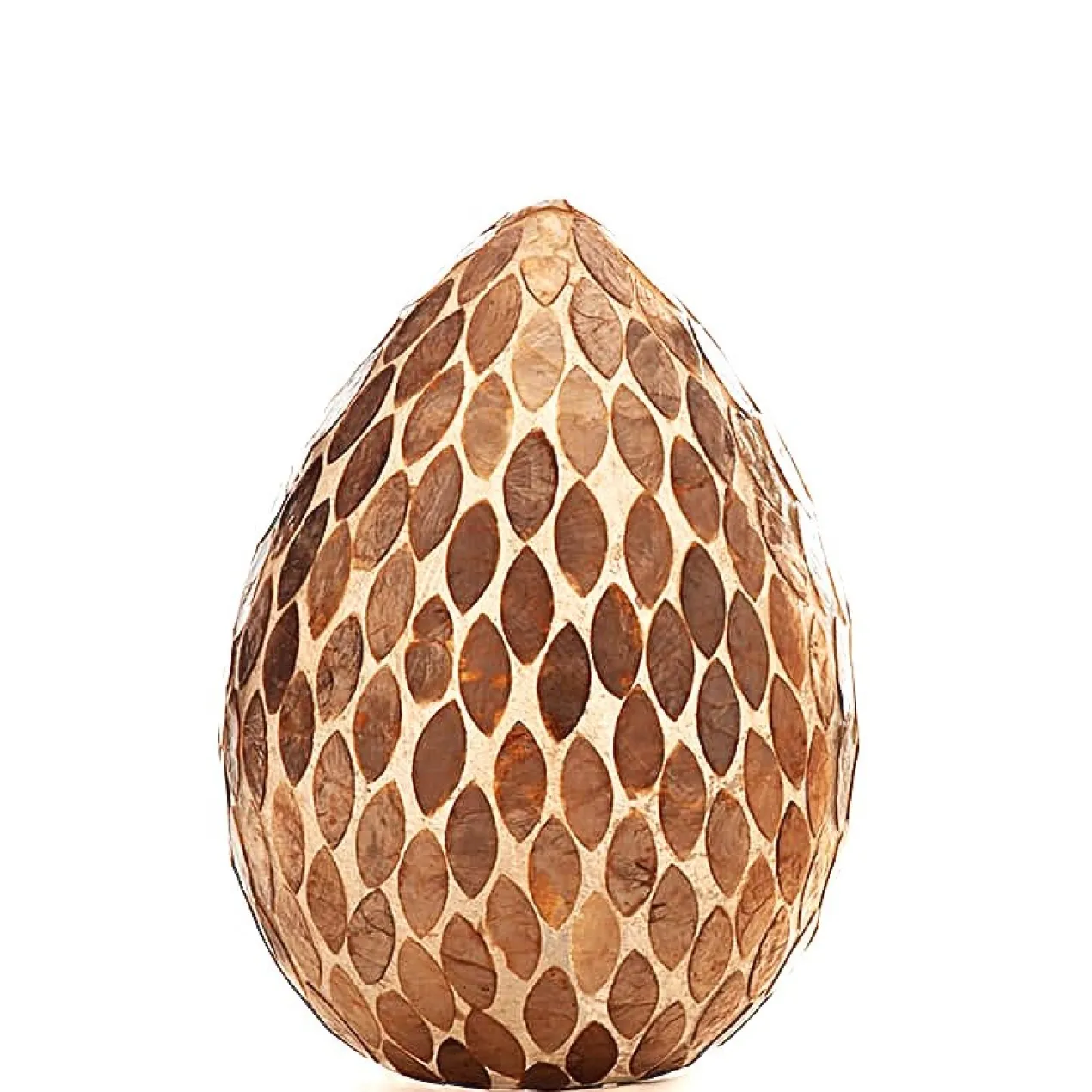 Tafellamp gold flower 30 cm