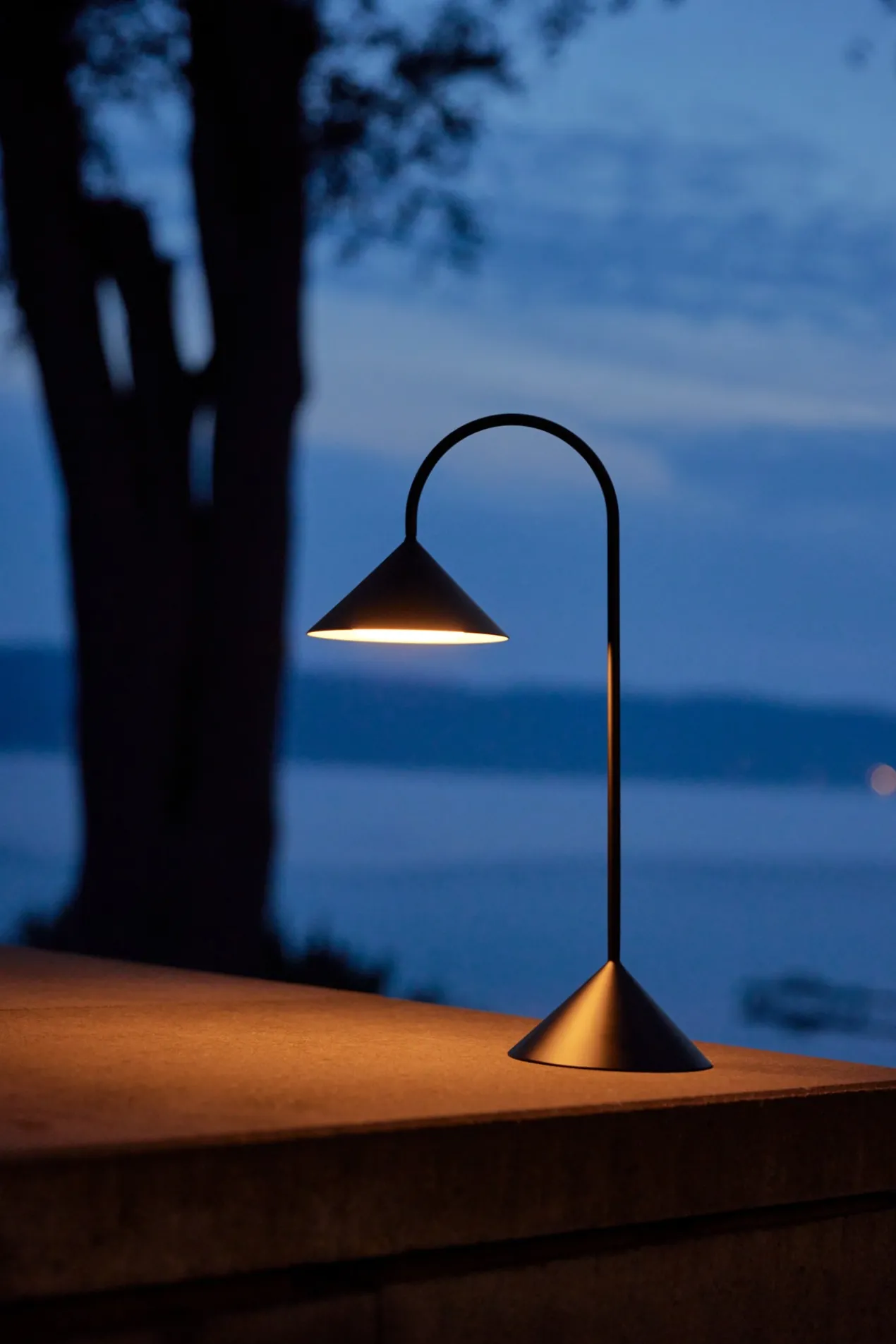 Tafellamp Grasp black