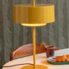 Tafellamp Grato Anillo ochre yellow/soft yellow
