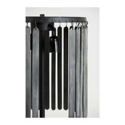 Tafellamp Gularo grijs/zwart