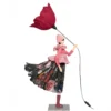 Tafellamp handgemaakt blooming girl dicentra 85 cm