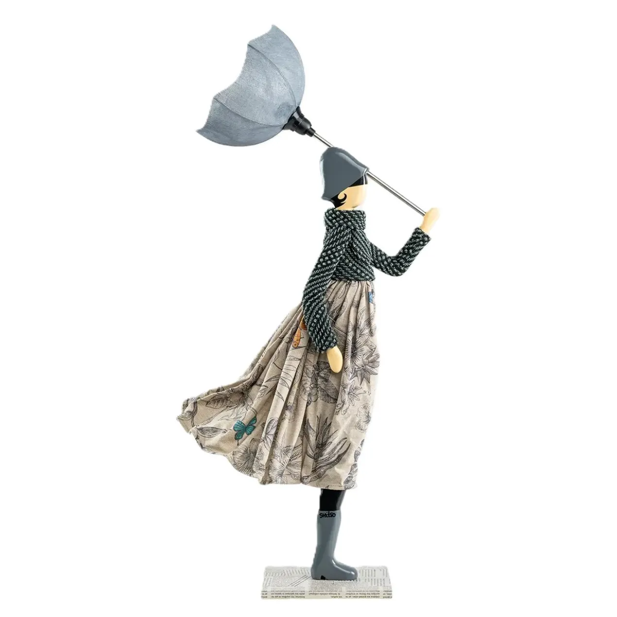 Tafellamp handgemaakt blooming girl ganni 85 cm