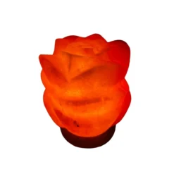 Tafellamp Lotusbloem zoutlamp