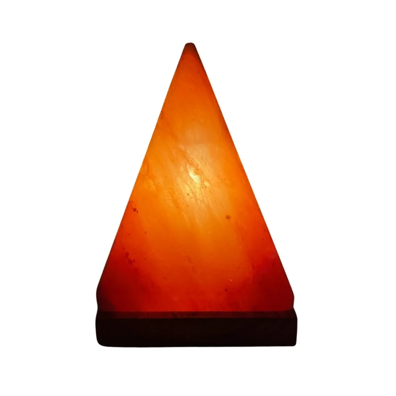 Tafellamp Piramide zoutlamp