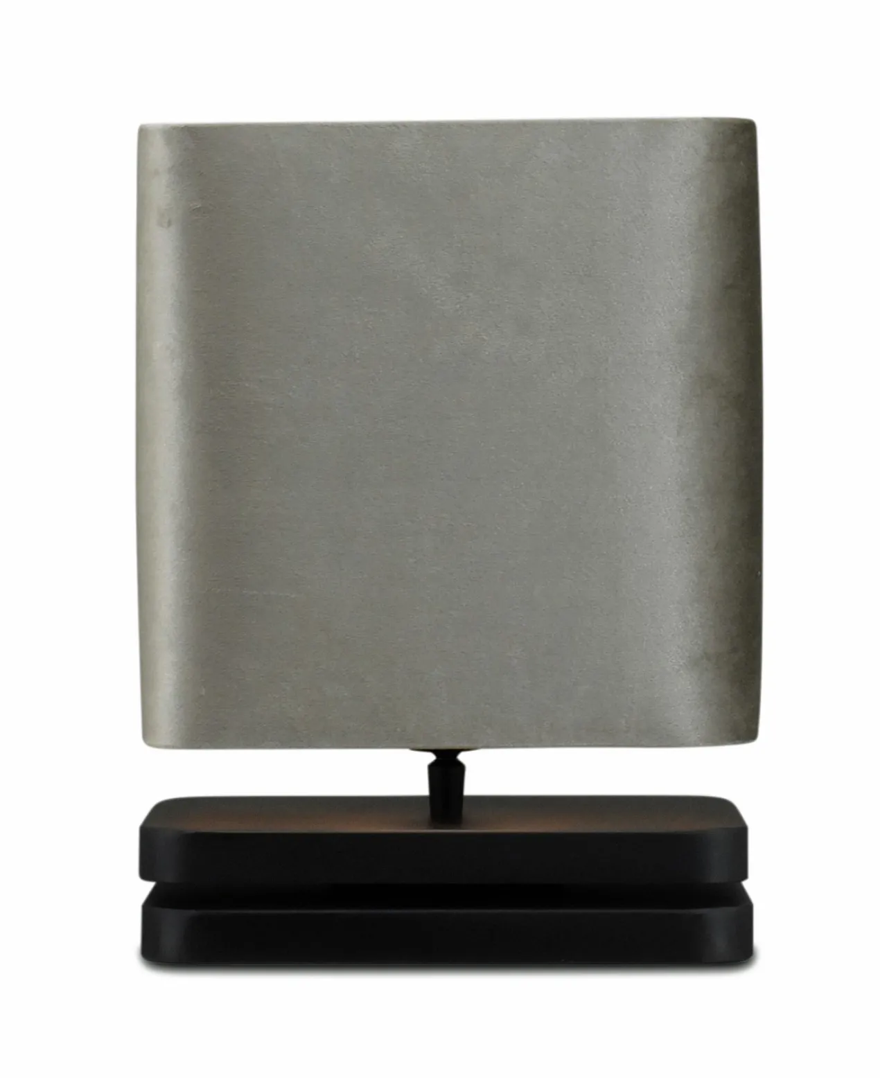 Tafellamp Pizzo small zwart + Fendi velours kap taupe