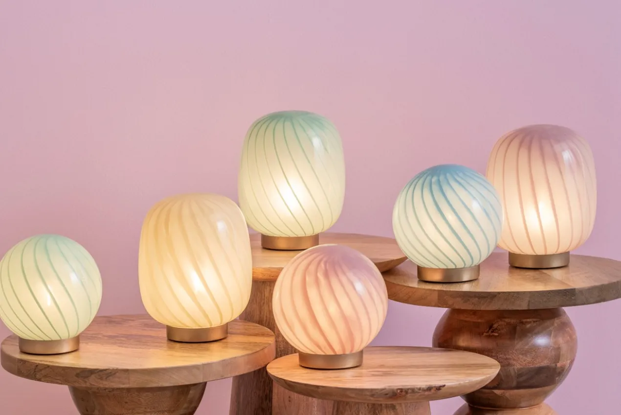 Tafellamp Summer Globe - Zachtblauw