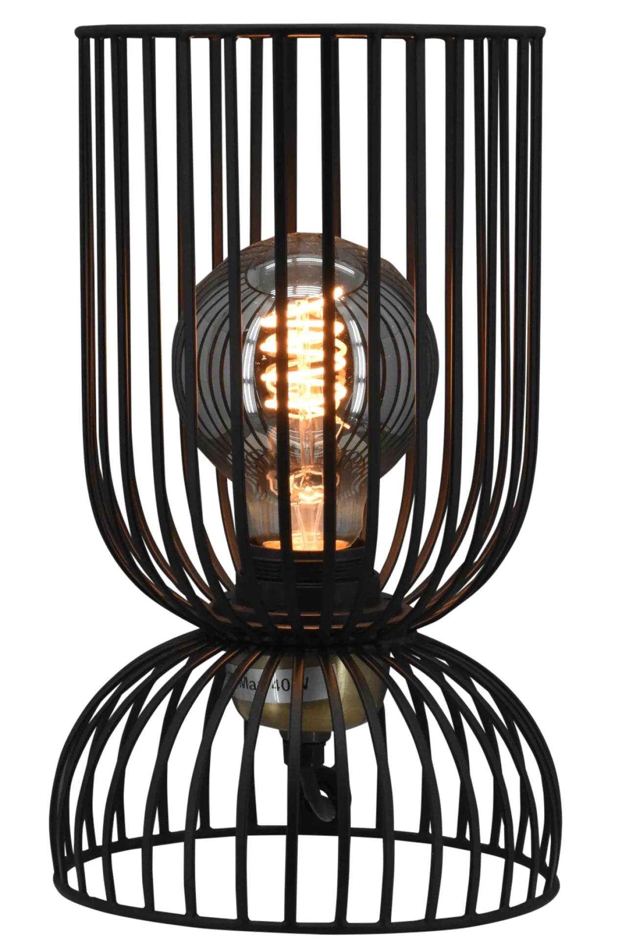 Tafellamp Torino black/bronze
