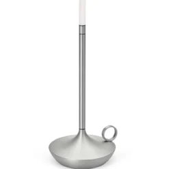 Tafellamp Wick LED oplaadbaar aluminium