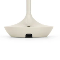 Tafellamp Wick LED oplaadbaar mist grey