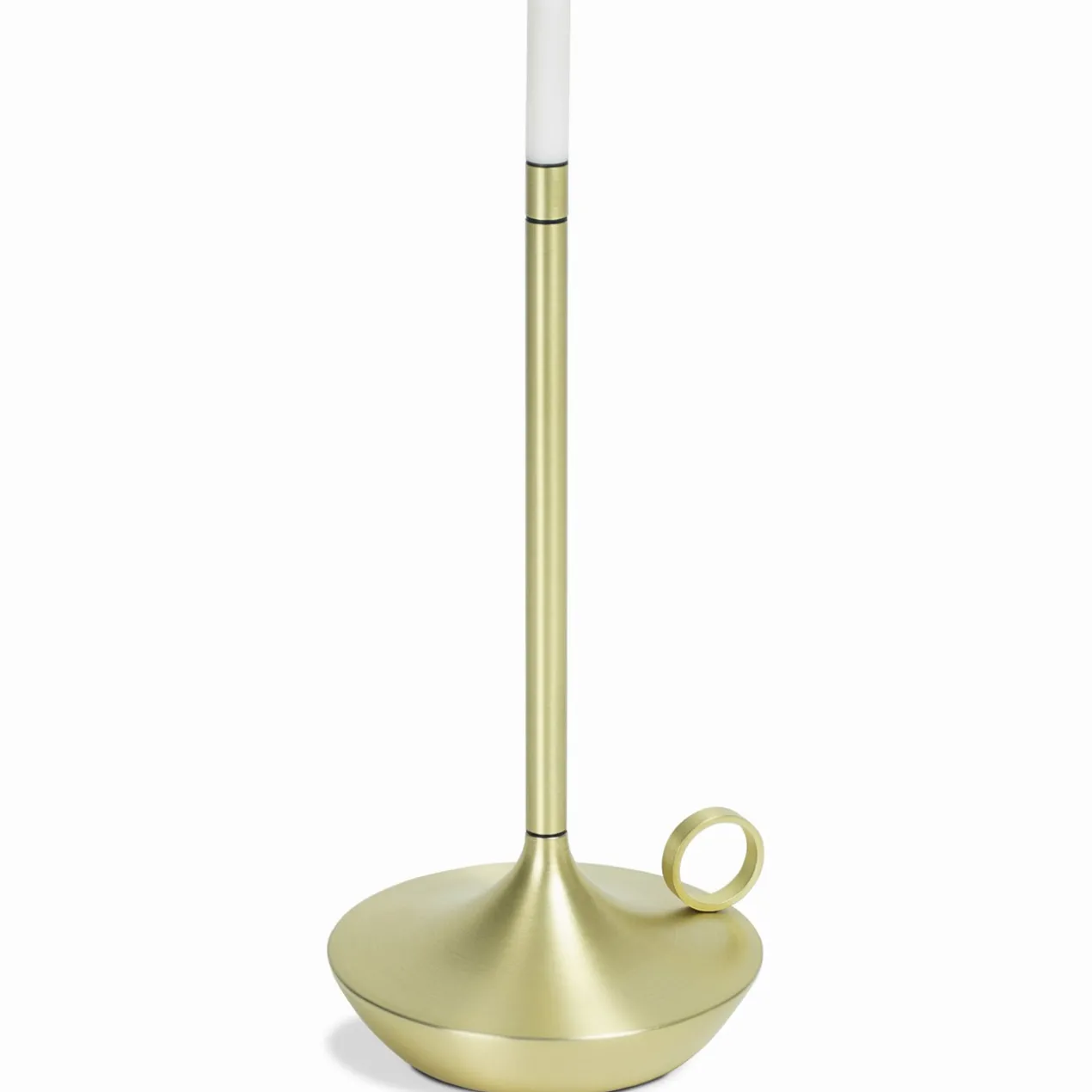 Tafellamp Wick LED oplaadbaar messing