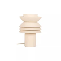 Tafellamp Yindra Ø17,5 cm beige
