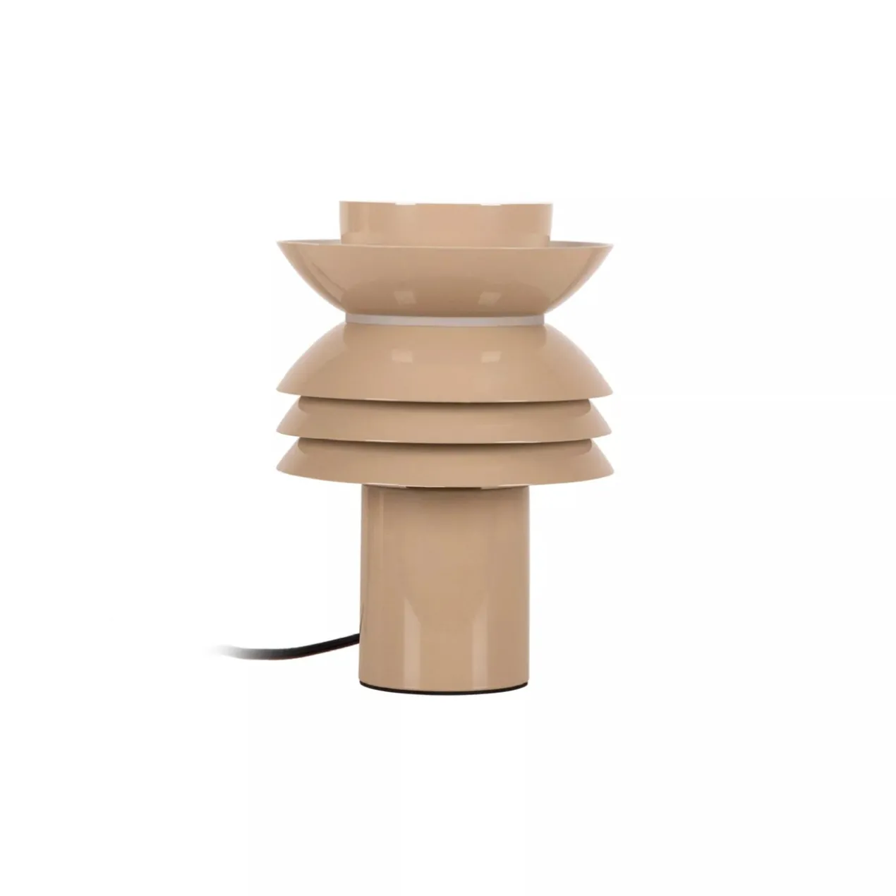 Tafellamp Yindra Ø17,5 cm taupe