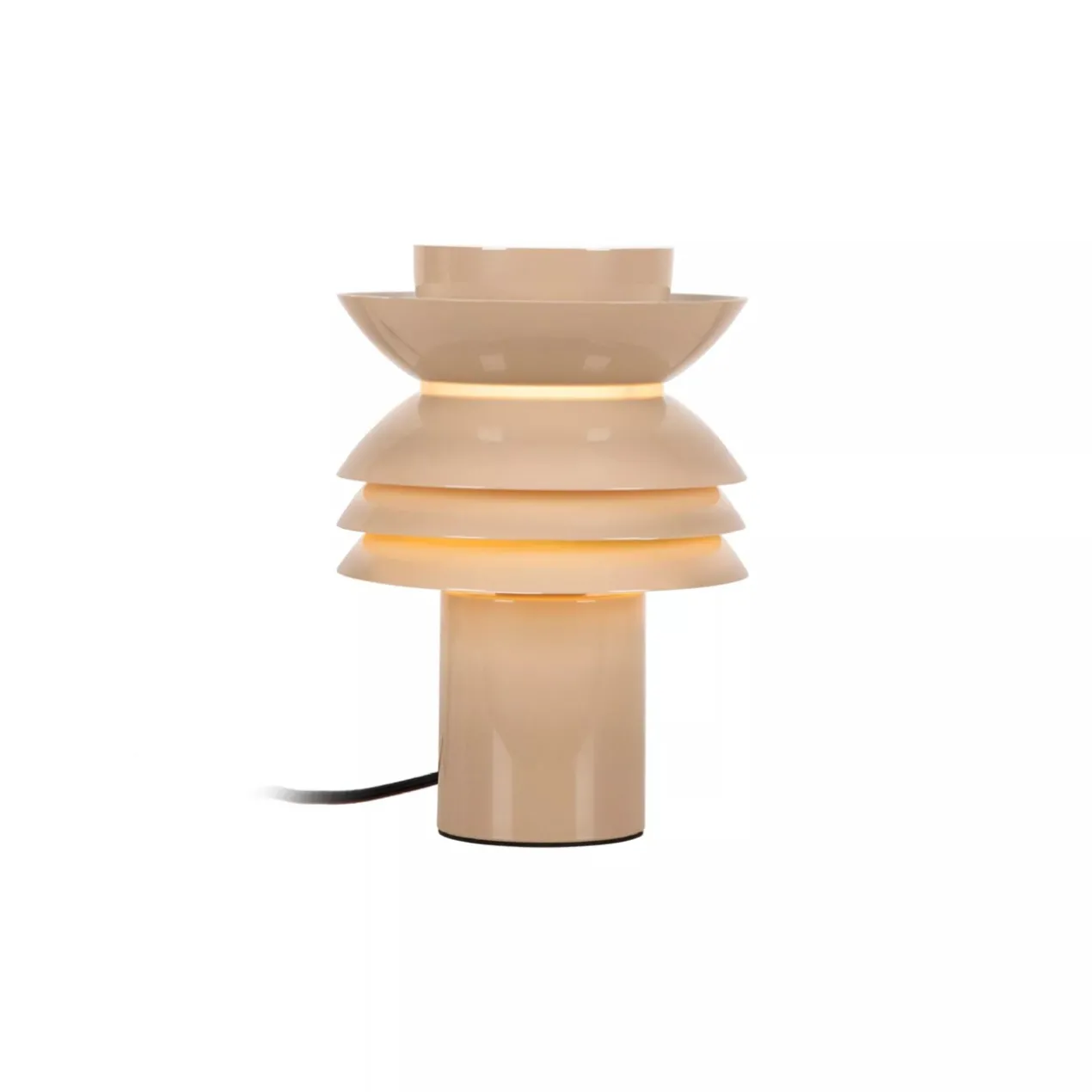 Tafellamp Yindra Ø17,5 cm taupe
