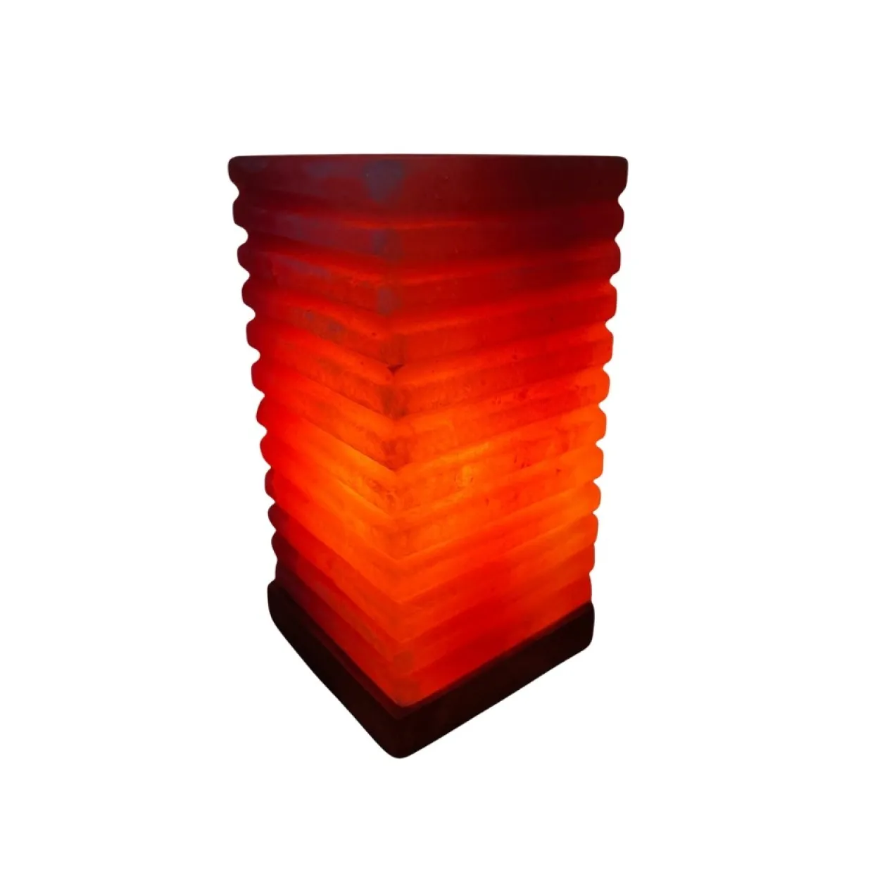 Tafellamp zoutlamp spiraal
