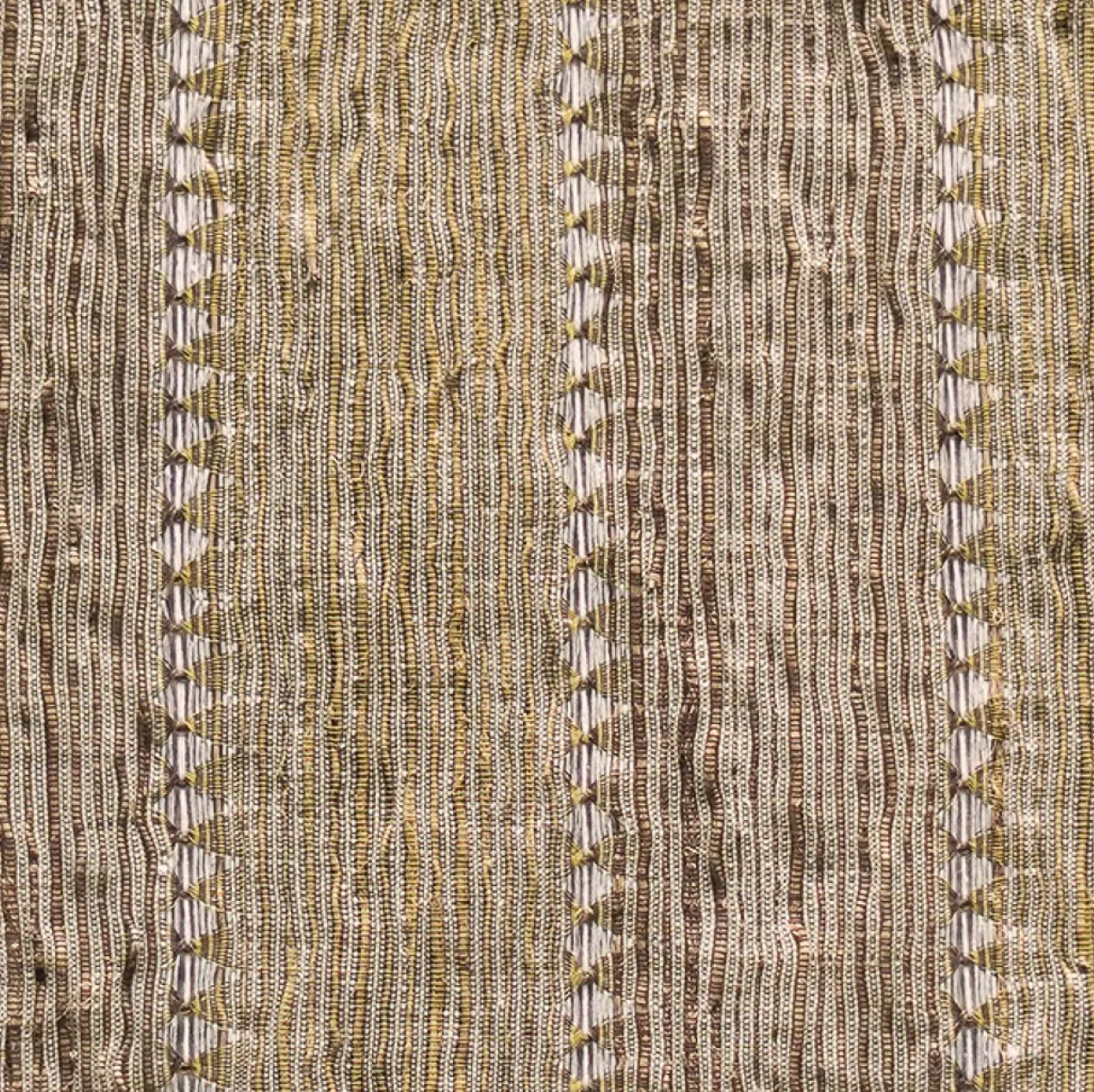 Tafelloper Vetiver 200x35 cm beige/geelgoud