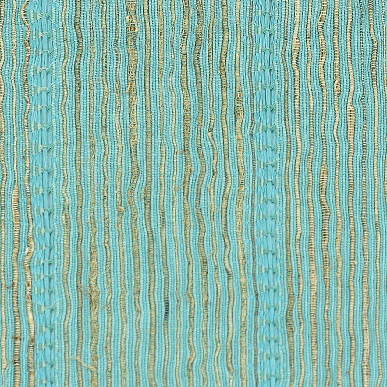 Tafelloper Vetiver 200x35 cm celeste/naturel