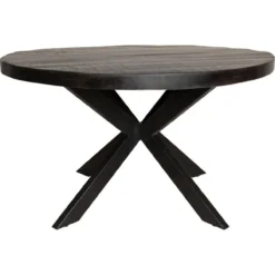 Tafel Maas Rond Zwart Maat 110