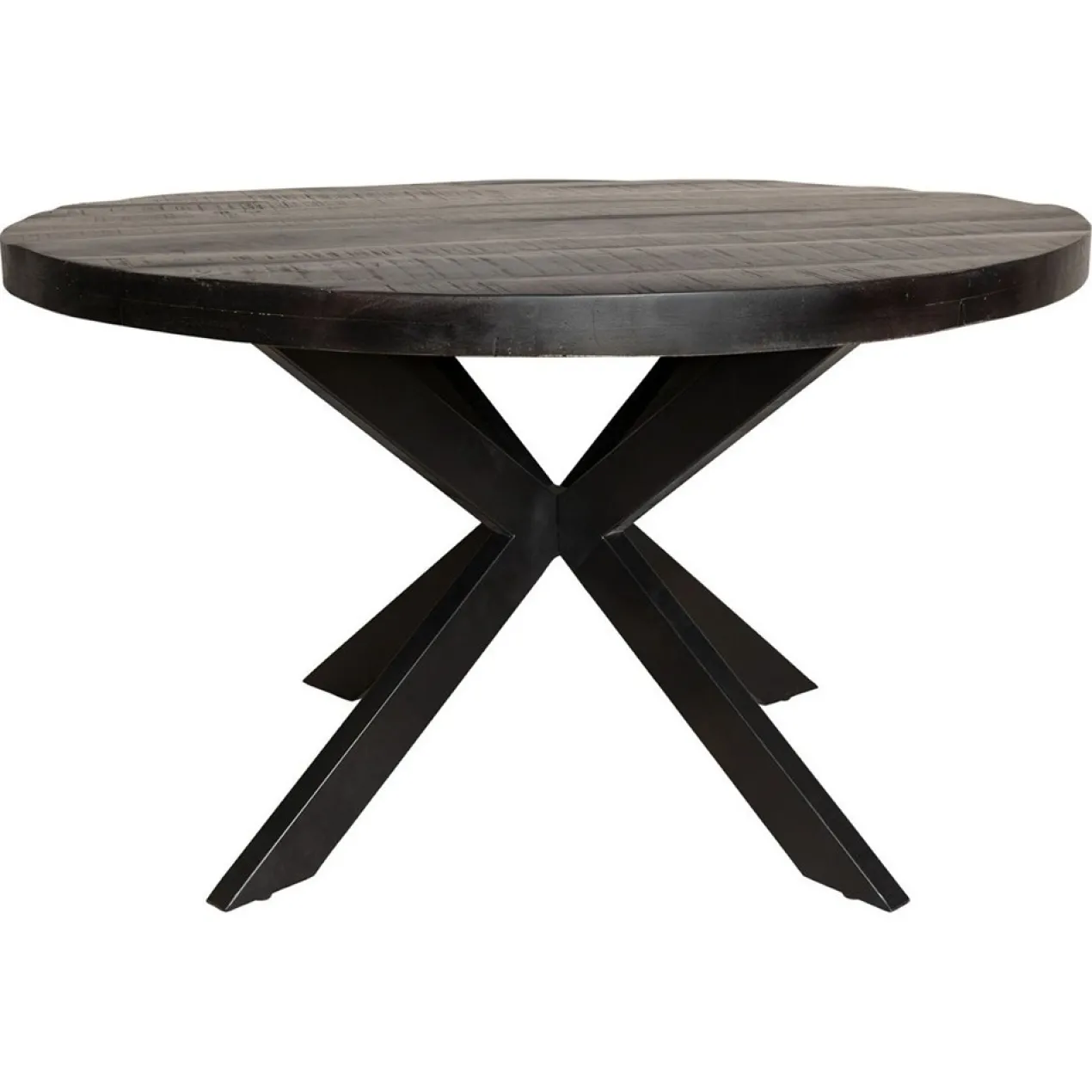 Tafel Maas Rond Zwart Maat 150