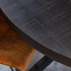 Tafel Maas Rond Zwart Maat 150