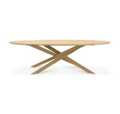 Tafel Mikado ovaal - 267X138 - eiken