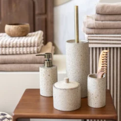 Tandenborstelbeker Ceramic oat