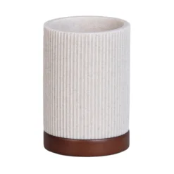 Tandenborstelbeker Ribbel wood