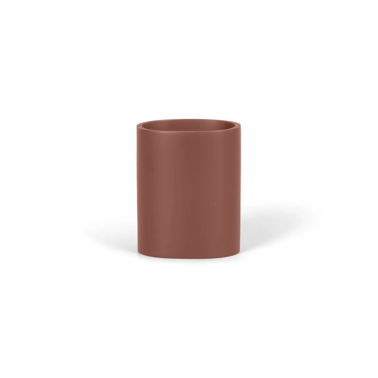 Tandenborstelbeker soft terracotta