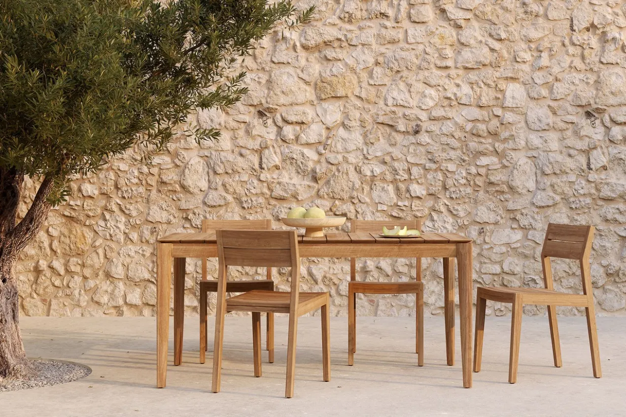 Teak Bok - outdoor - tuintafel 250x100