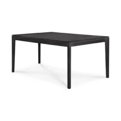 Teak Bok tuintafel - zwart - 162x80