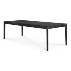 Teak Bok tuintafel - zwart - 250x100