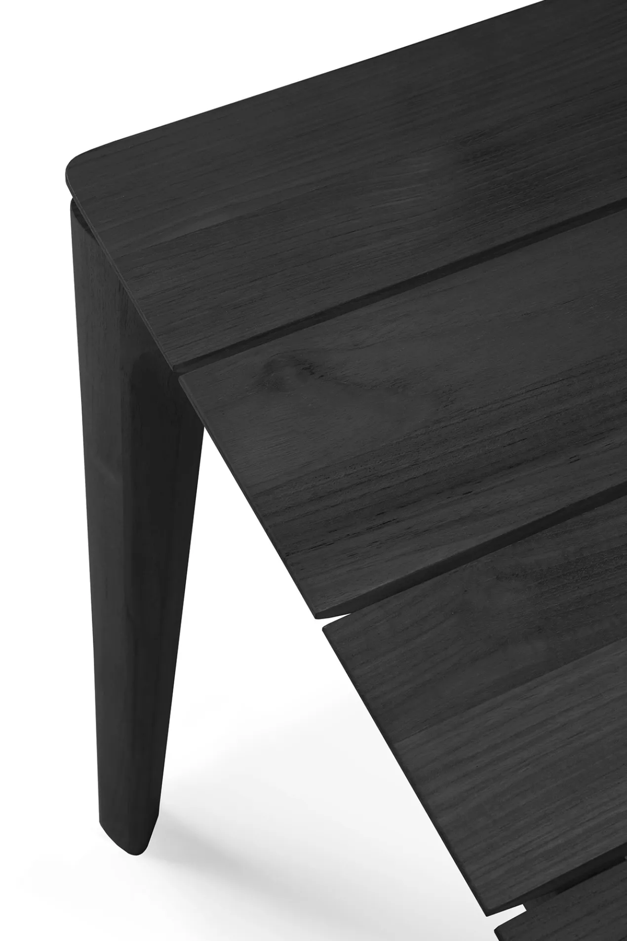 Teak Bok tuintafel - zwart - 300x110