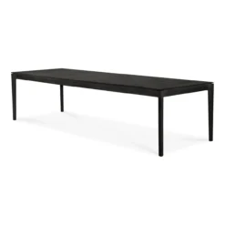 Teak Bok tuintafel - zwart - 300x110