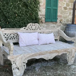 Teakhouten tuinbank Ibiza