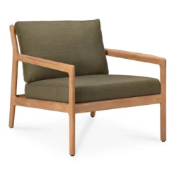 Teak Jack lounge chair - outdoor - green