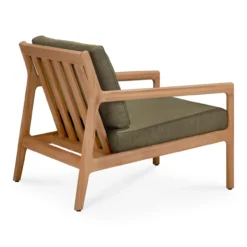 Teak Jack lounge chair - outdoor - green
