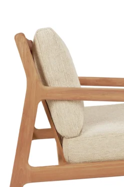 Teak Jack lounge chair - outdoor - naturel