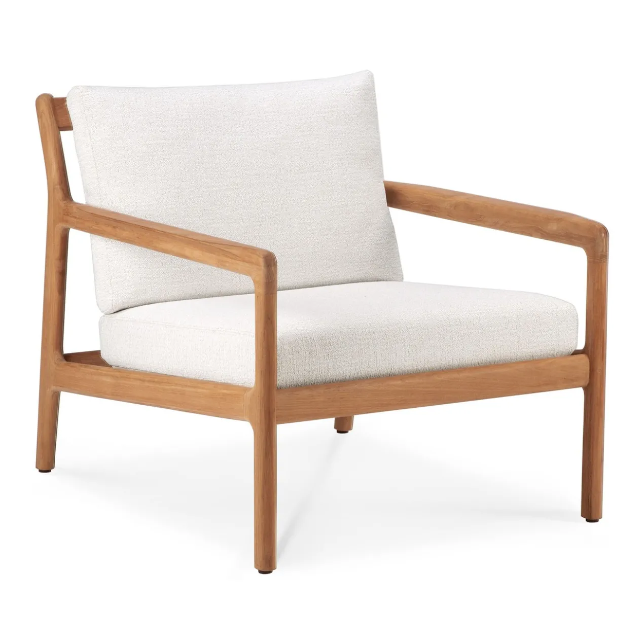 Teak Jack lounge chair - outdoor - off white