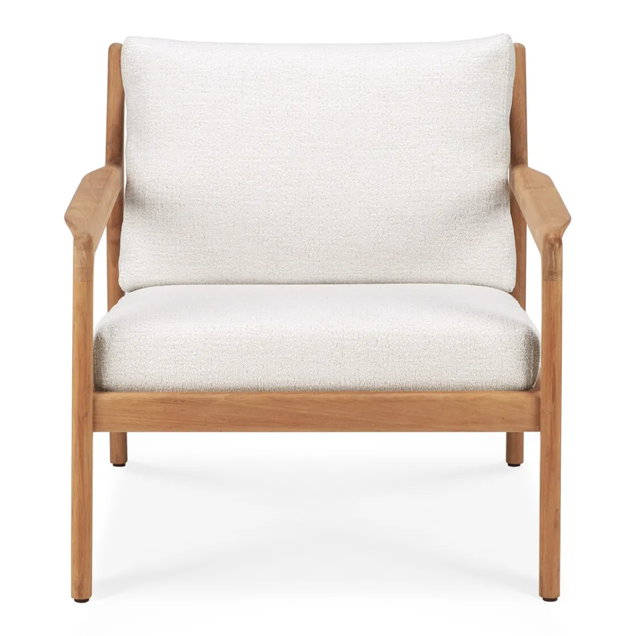 Teak Jack lounge chair - outdoor - off white