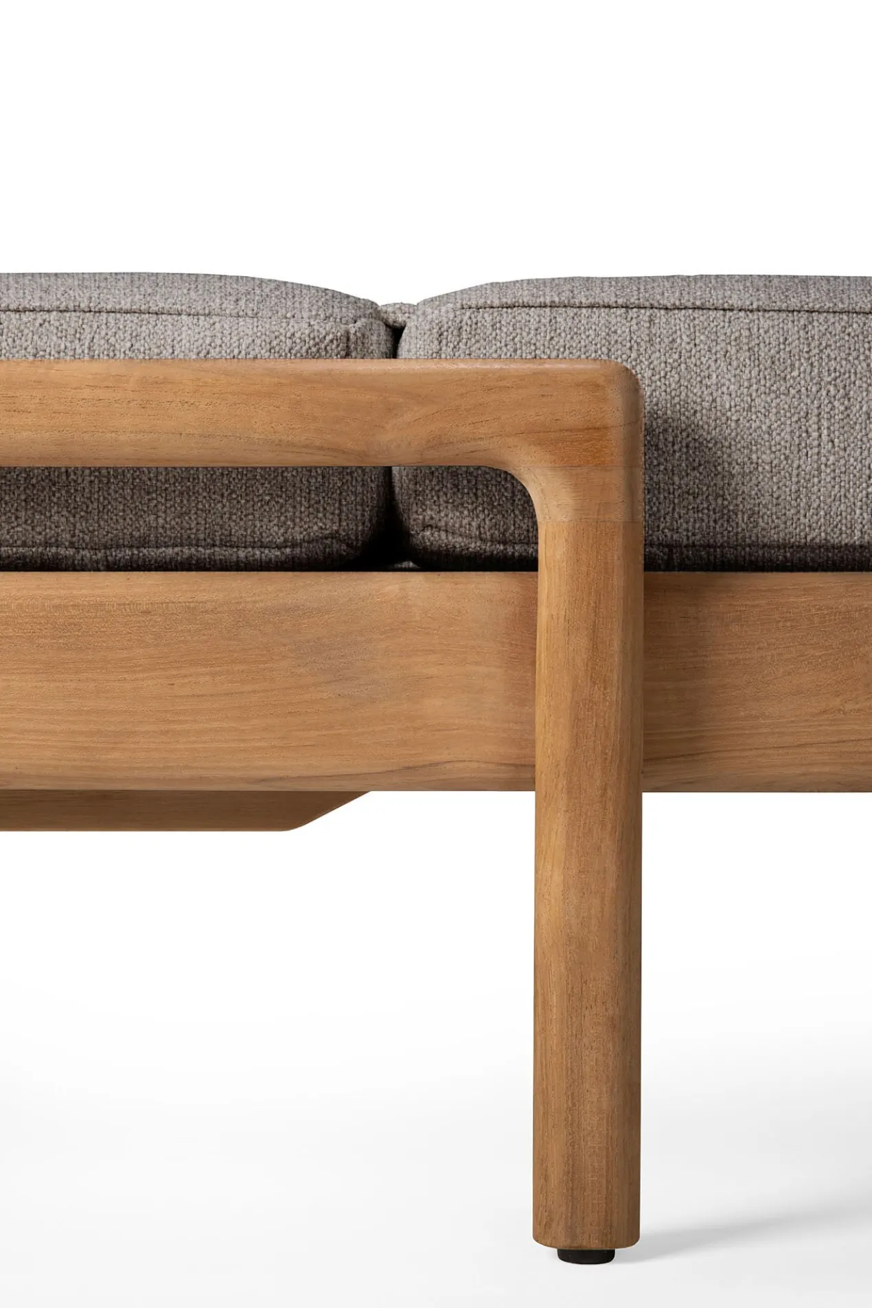 Teak Jack lounge chair - outdoor - dik kussen mocha