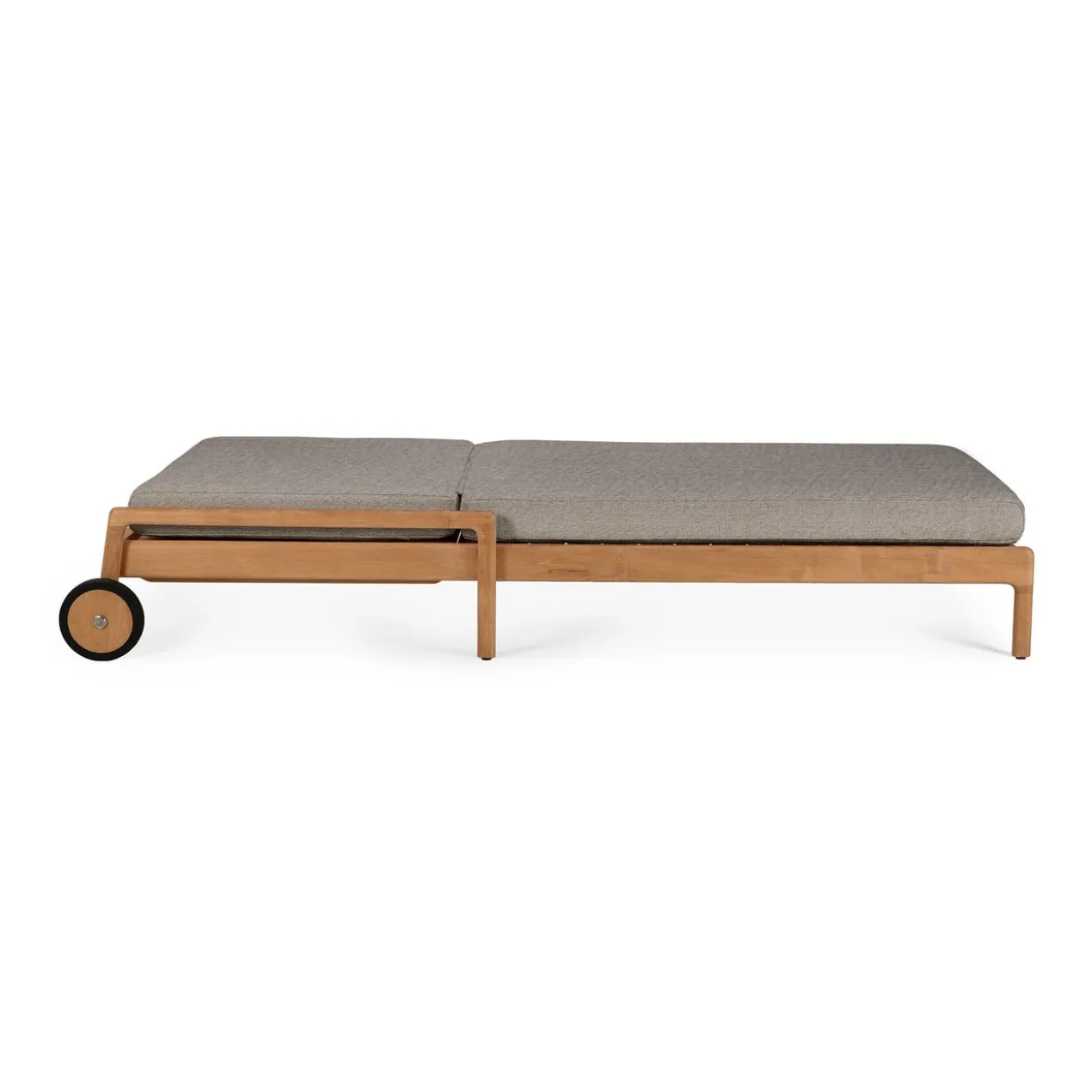 Teak Jack lounge chair - outdoor - dik kussen mocha