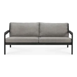 Teak Jack sofa 180cm - outdoor - zwart - mocha
