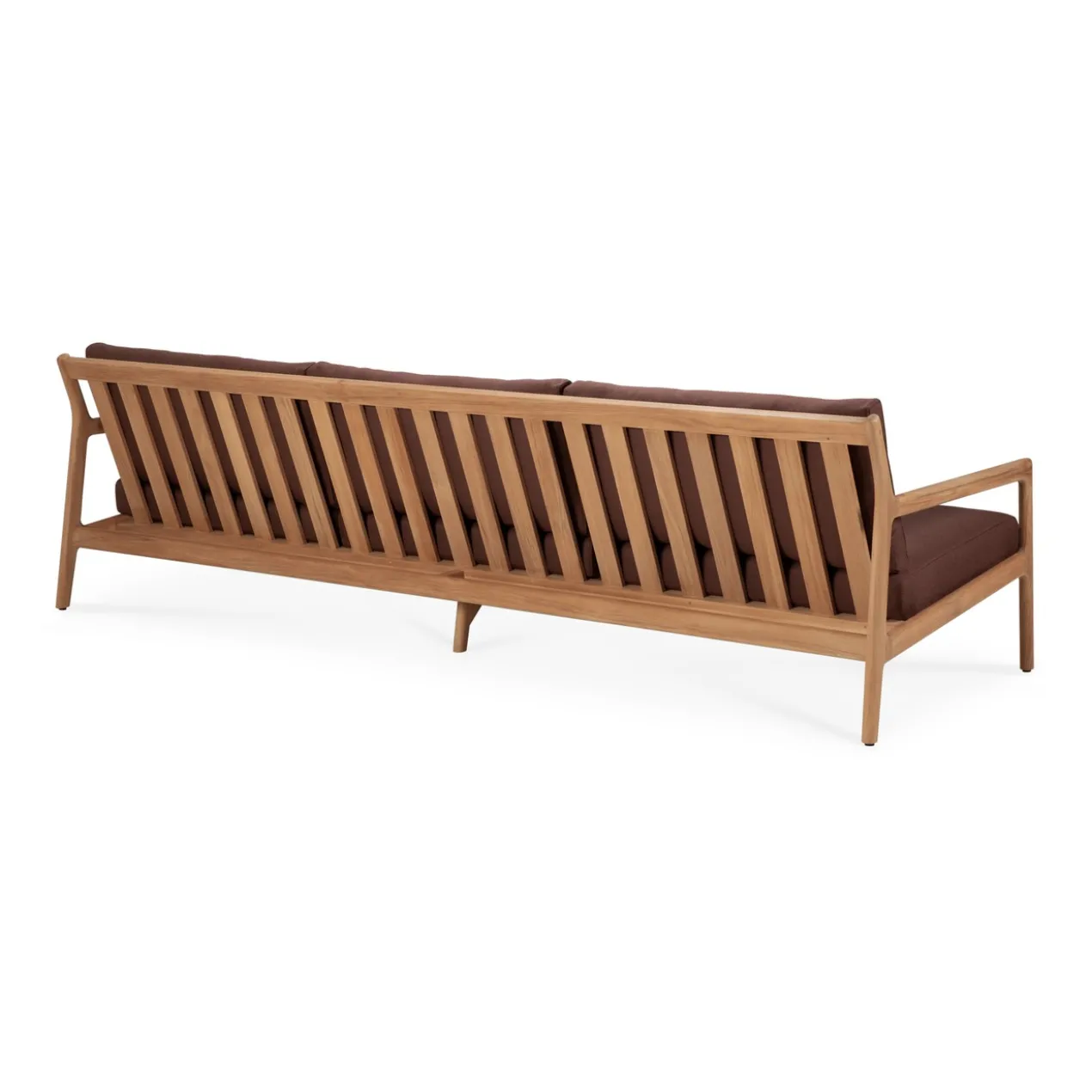 Teak Jack sofa 265 - outdoor - burgundy