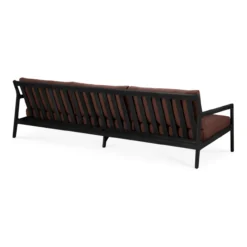 Teak Jack sofa 265 - outdoor - zwart - burgundy