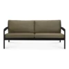 Teak Jack sofa 180 - outdoor - zwart - green
