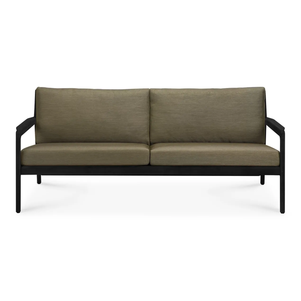 Teak Jack sofa 180 - outdoor - zwart - green
